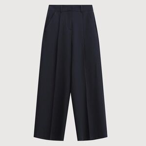 OAK + FORT wild leg trousers